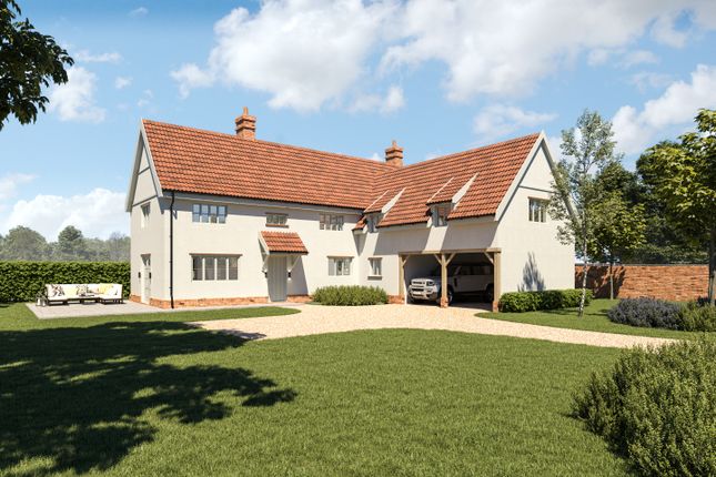 Thumbnail Detached house for sale in Judith Avenue, Knodishall, Saxmundham