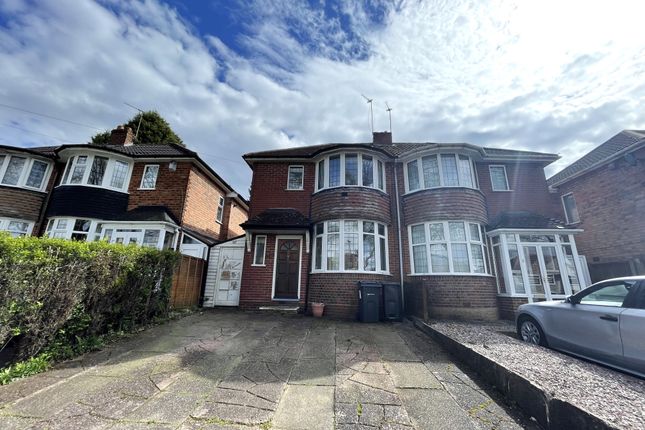 Thumbnail Semi-detached house to rent in Knightwick Crescent, Birmingham