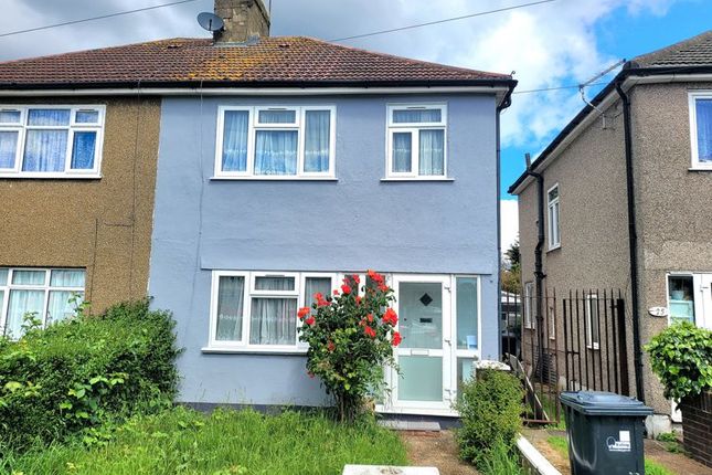 Thumbnail End terrace house to rent in Downing Drive, Greenford