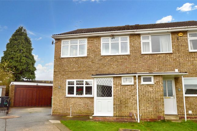 Thumbnail Semi-detached house for sale in Priestley Walk, Pudsey, West Yorkshire