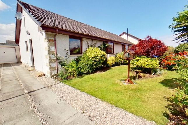 Thumbnail Terraced bungalow for sale in 21 Mannachie Grove, Forres, Moray