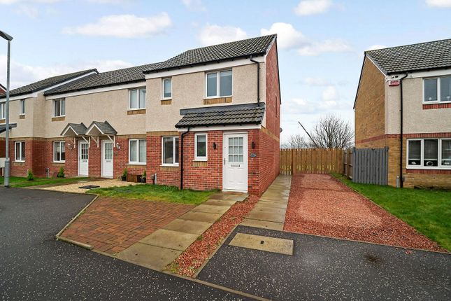 Thumbnail End terrace house for sale in Craigswood Way, Baillieston, Glasgow, Lanarkshire