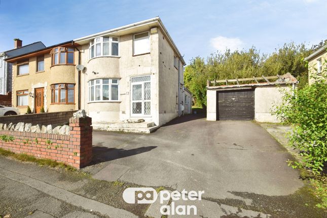 3-bed terraced on Heol Gwyrosydd, Swansea, £130,000