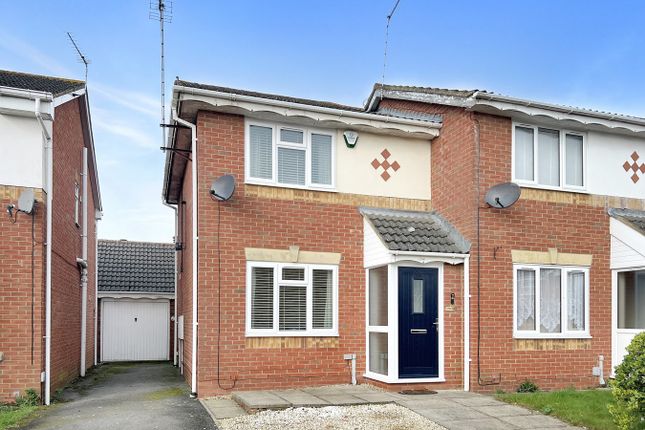 Thumbnail Semi-detached house for sale in Copymoor Close, Wootton, Northampton