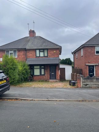 Thumbnail Semi-detached house to rent in Warner Road, Wednesbury