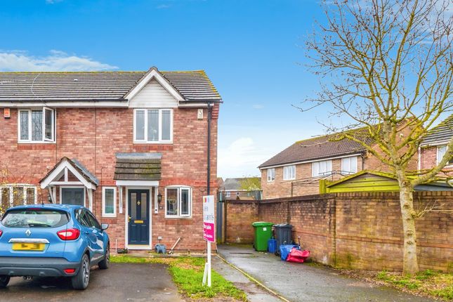 Thumbnail End terrace house for sale in Harrison Drive, St. Mellons, Cardiff