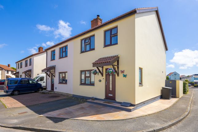 Thumbnail Semi-detached house for sale in Les Banques, St. Sampson, Guernsey