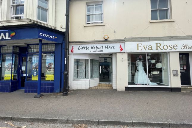 Retail premises to let in High Street, Storrington, Pulborough