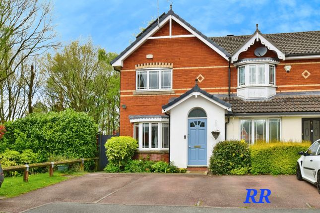 Thumbnail Semi-detached house for sale in Alveston Drive, Wilmslow, Cheshire