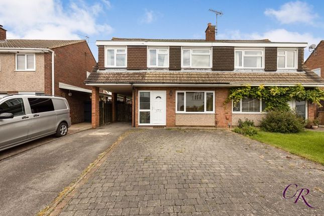 Thumbnail Semi-detached house for sale in Hollis Road, Hatherley, Cheltenham