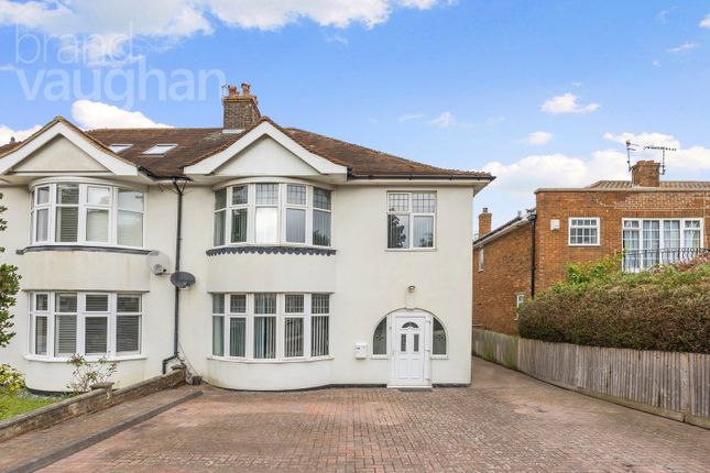 Thumbnail Semi-detached house for sale in New Church Road, Hove, East Sussex
