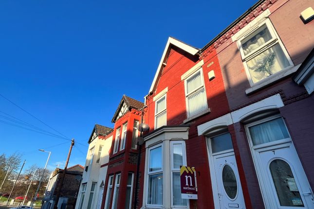 Thumbnail Terraced house to rent in Willmer Road, Birkenhead, Wirral