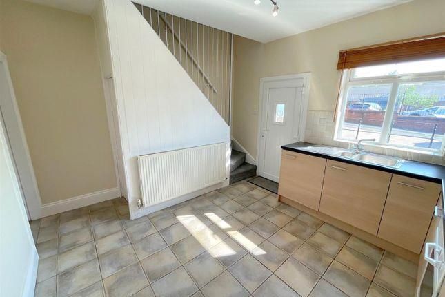 Terraced house for sale in Russell Street, Leek, Staffordshire