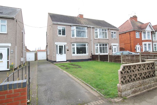 Thumbnail Semi-detached house for sale in Smorrall Lane, Bedworth, Warwickshire