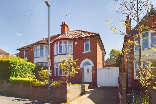 Semi-detached house for sale in Costock Avenue, Sherwood, Nottingham