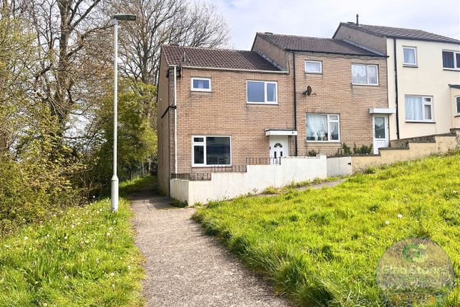 Thumbnail End terrace house for sale in Northampton Close, Plymouth