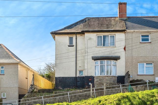 Semi-detached house for sale in Penygraig Road, Townhill, Swansea