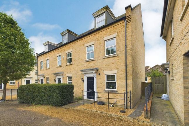 Thumbnail End terrace house for sale in Signal Road, Ramsey, Cambridgeshire.