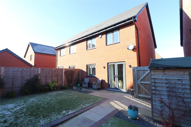 Semi-detached house for sale in Croxden Way, Daventry, Northamptonshire