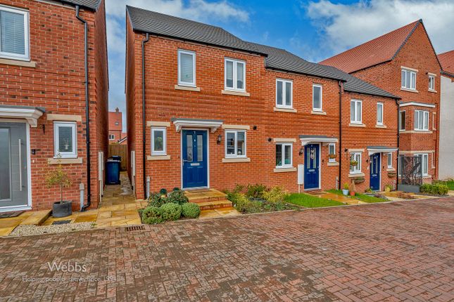 Thumbnail End terrace house for sale in Lowther Street, Lichfield