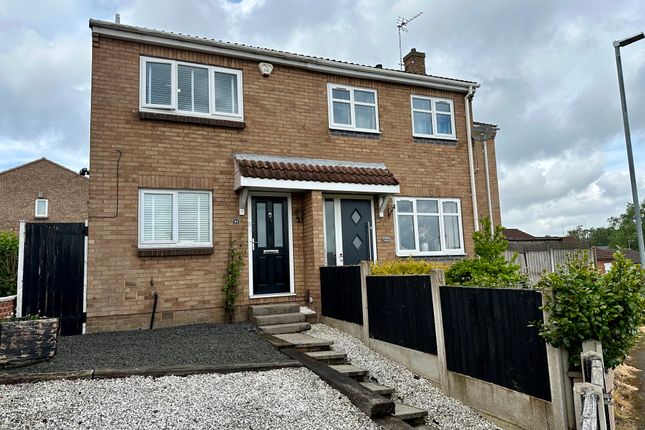 Thumbnail Semi-detached house for sale in Larwood Avenue, Worksop