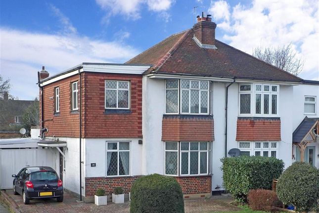 Thumbnail Semi-detached house for sale in Brighton Road, Banstead, Surrey