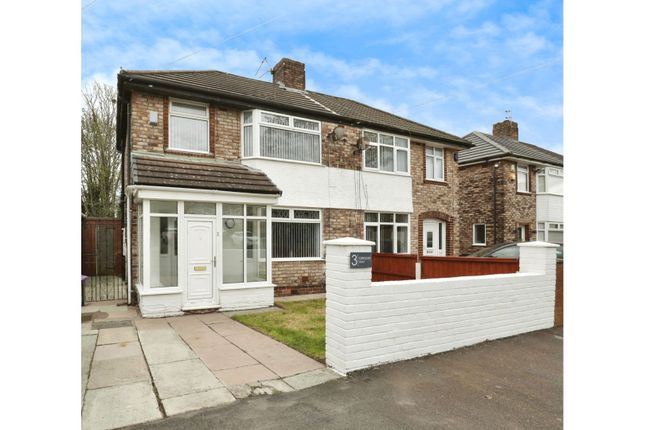Thumbnail Semi-detached house for sale in Gregory Way, Liverpool