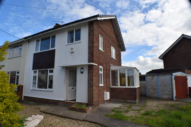 Thumbnail Semi-detached house to rent in Somerset Road, Bridgwater