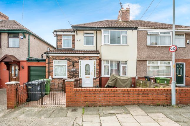Thumbnail Semi-detached house for sale in Wylva Avenue, Liverpool, Merseyside