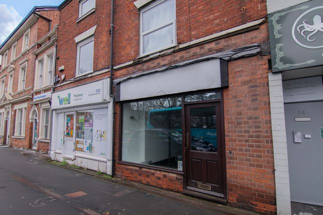 Retail premises to let in Leicester Road, Loughborough, Leicestershire