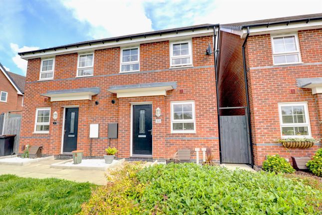 Thumbnail Semi-detached house for sale in Darter View, Camphill, Nuneaton
