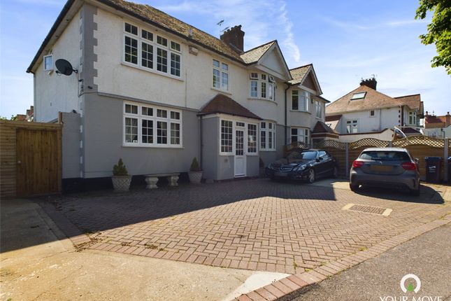 Thumbnail Semi-detached house for sale in George V Avenue, Margate, Kent