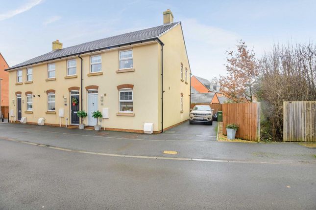 Thumbnail End terrace house for sale in Ternata Drive, Monmouth, Monmouthshire