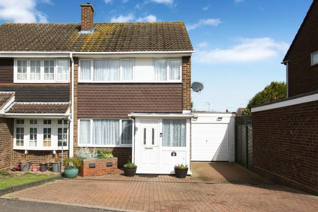 Thumbnail Semi-detached house for sale in Hunter Drive, Bletchley, Milton Keynes