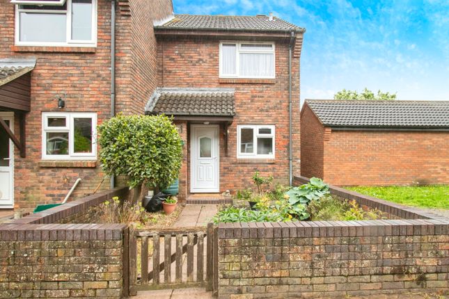 Thumbnail End terrace house for sale in Leigh Gardens, Wimborne
