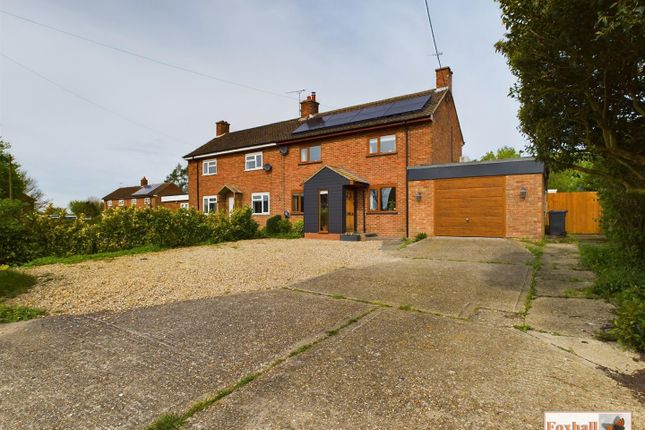 Thumbnail Semi-detached house for sale in All Saints Road, Creeting St. Mary, Ipswich