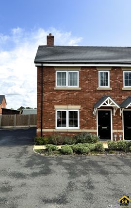 Thumbnail Semi-detached house for sale in Wych Elm Grove, Evesham, Worcestershire