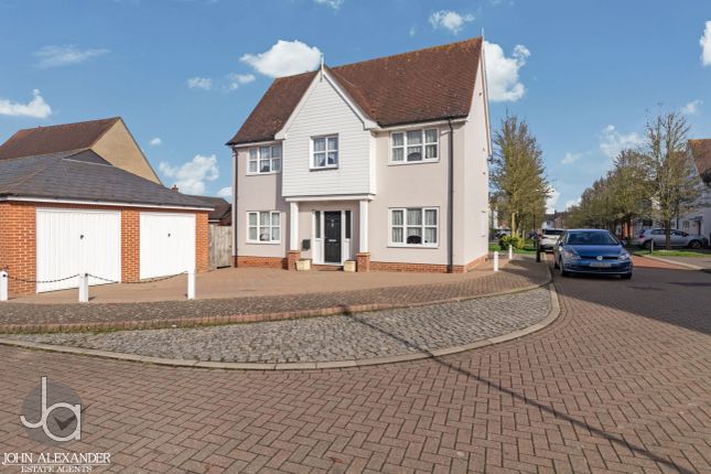 Link-detached house for sale in Shelley Avenue, Tiptree, Colchester
