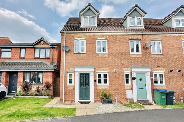 End terrace house for sale in Sannders Crescent, Tipton
