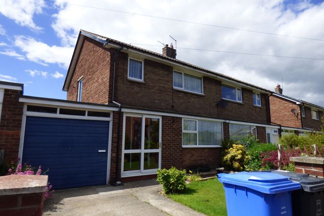 Thumbnail Semi-detached house to rent in Thornhill Road, Ponteland, Newcastle Upon Tyne