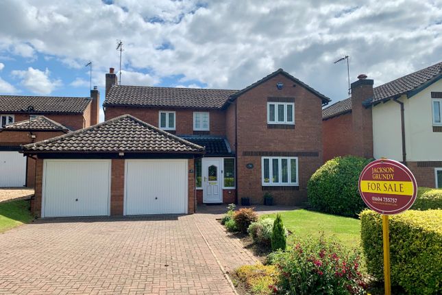 Thumbnail Detached house for sale in Alsace Close, Duston, Northampton