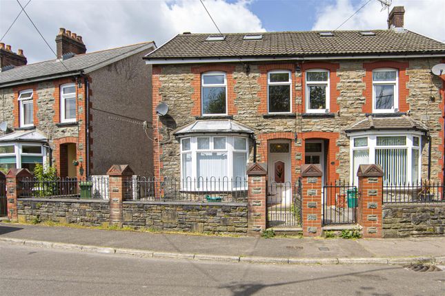 Thumbnail Semi-detached house to rent in Taff Terrace, Abercynon, Mountain Ash