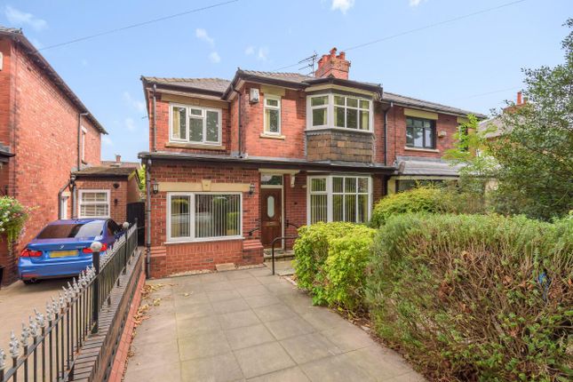 Thumbnail Semi-detached house for sale in Leigh Road, Worsley, Manchester
