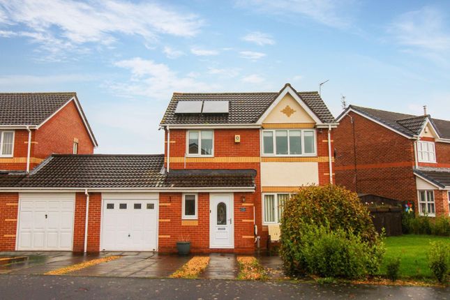 Thumbnail Link-detached house for sale in Grousemoor Drive, Ashington