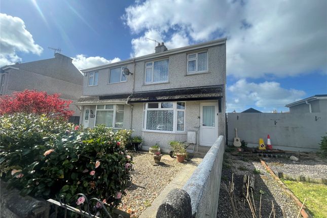 Semi-detached house for sale in Park Road, Torpoint, Cornwall