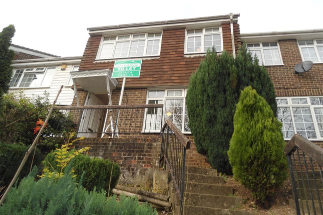 Terraced house to rent in Woodhurst, Chatham