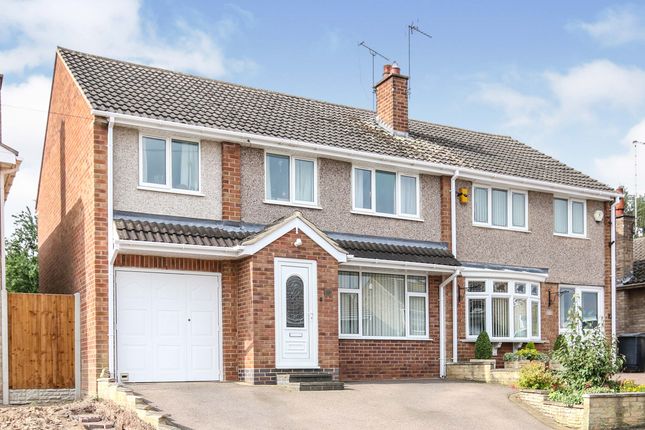 Thumbnail Semi-detached house for sale in St. Leonards View, Polesworth, Tamworth, Staffs