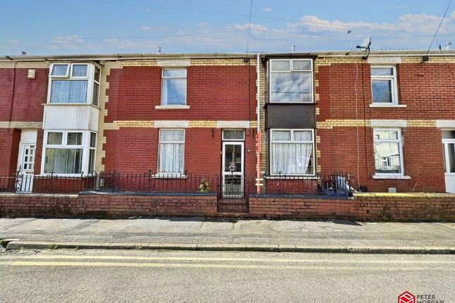 Thumbnail Terraced house for sale in Zoar Avenue, Maesteg, Bridgend.