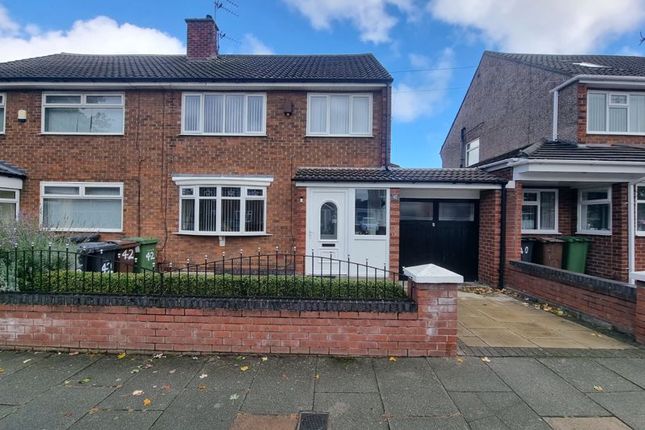 Thumbnail Semi-detached house for sale in Kirkstone Road West, Liverpool