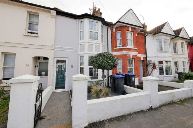 Thumbnail Terraced house to rent in Becket Road, Worthing